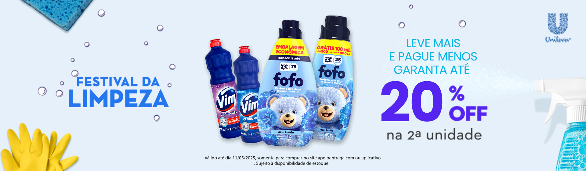 Unilever Fofo e Vim 5 á 11/05